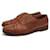 [Gebraucht] POLO RALPH LAUREN Business Schuhe Polo Ralph Lauren R517BL Rindsleder-Medaillon, gerade Spitze, Ledersohle Braun  ref.455024