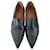 Céline Celine x Philo Pre-Fall 2014 Pointed Loafers Navy blue Leather  ref.455349
