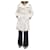 Autre Marque manteau vintage en fausse fourrure t 38 Blanc  ref.455427