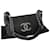 Chanel Aba acolchoada com ponto de diamante Preto