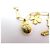 BRACCIALE NUOVO AURELIE BIDERMANN AURELIE AI18BR04 MG T22 piatto d'oro - vista 3