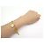 BRACCIALE NUOVO AURELIE BIDERMANN AURELIE AI18BR04 MG T22 piatto d'oro - vista 4