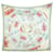Hermès HERMES SCIARPA GIOCO DI OMNIBUS E WHITE LADIES JERSEY SILK SQUARE 90 sciarpa Verde Seta