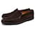 Hermès [Used] HERMES Van Profer Shoes Men Suede Suede Leather Leather Genuine Leather Cowhide Dark Brown Brown  ref.455844