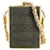[Used] Chanel Chain Mini Shoulder Bag Pochette Harako Leather Khaki Gold Chain Shoulder Bag  ref.455934