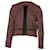 Sandro Paris Tweed Blazer and Skirt Set in Red Cotton  ref.456008