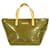 Louis Vuitton Bellevue PM Green Patent leather  ref.456117