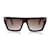 Versace Gafas de sol Gianni Vintage Mint Mod. básico 812 Columna.688 Castaño Acetato  ref.456250