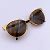 Emanuel Ungaro by Persol Sonnenbrille Gold Schwarz Mint Mod. 459 57/18 140MM - Ansicht 5