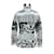 Balenciaga Pull à col montant en polypropylène noir et blanc Taille 38 fr Plastique Multicolore  ref.456330