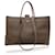 Chanel Cabas Executive XL en cuir grainé taupe avec bandoulière Marron  ref.456380