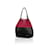 Chloé Bicolor Color Block Suede and Leather Large Tote Bag Pink  ref.456640