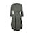 Christian Dior Black White Tweed Wool Dress with Bow Size 40 fr Grey  ref.456690