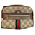 Gucci Brown GG Supreme Web Ophidia Belt Bag Beige Cloth  ref.457059