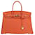 Hermès HERMES BIRKIN 35 Cuir Orange  ref.457221