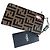 Fendi iphone abdecken 10 Fall neu mit Klappe stampa FF MAYA + NERO Braun - Ansicht 3