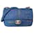 Chanel Small Blue Denim Flap Bag  ref.457317