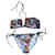 John Galliano traje de baño multicolor Jon Galliano - 38 Licra  ref.457771