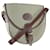 Vintage Burberrys saddle bag / crossbody bag Brown Khaki Leather Cloth  ref.458111