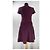 Vestido Versace de Rayas Burdeos Negro Multicolor - vista 4
