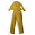 Diane Von Furstenberg Pantsuit Mustard Polyester Triacetate  ref.458149