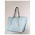 Borsa tote Lancel grande in pelle blu - vista 8