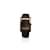 Fendi Rectángulo chapado en oro 7000 Reloj de pulsera de cuarzo G esfera marrón Castaño Acero  ref.458253