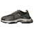 [Used] BALENCIAGA [TRIPLE S TRAINERS] Triple es lace-up sneakers Grey Rubber  ref.458435