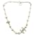 CHANEL Necklace / Pearl / White / Gold / A19  ref.458438