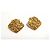 [Usato] Gemelli Chanel GP Gold Coco Mark Gemelli antichi Gemelli Bottone Diamante Uomo Uomo CHANEL D'oro