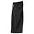 Falda midi asimétrica con cremallera en lana negra de Donna Karan Signature Negro  ref.458618