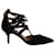 Zapatos de salón con cordones Belgravia de Aquazzura en ante negro Suecia  ref.458628