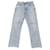 Autre Marque Jeans Agolde Riley Straight Leg Crop em Algodão Azul Claro  ref.458673