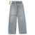 Autre Marque Ksubi Brooklyn Mid Rise Relaxed Straight Leg Jeans in Light Blue Denim Cotton  ref.458677