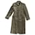 Louis Vuitton TRENCH CABAN JACKET BURBERRY WOMEN KHAKI 100% silk T38  ref.458858