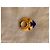 Spilla Boucheron in metallo dorato e resina 5 x 3 D'oro - vista 2