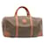 Céline CELINE Borsa Boston Canvas Macadam Marrone Auth 26706  ref.459014