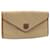 Céline CELINE Macadam Canvas Clutch Bag PVC Leather Beige Auth 26717  ref.459060