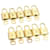 Louis Vuitton padlock 10Set Gold Tone LV Auth 27004 Metal  ref.459089