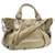 Céline CELINE Hand Bag Leather 2way Khaki Auth ar5563  ref.459375