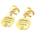CHANEL Earring Gold CC Auth ar5931 Golden Metal  ref.459396