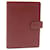 LOUIS VUITTON Epi Agenda MM Day Planner Cover Red R20047 LV Auth ar5964 Leather  ref.459529