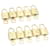 Louis Vuitton padlock 10set Gold Tone LV Auth yk1857 Metal  ref.459754