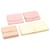 CHANEL COCO Mark Cambon Line Key Case Wallet Caviar Skin 3Set Pink Auth ti552 White  ref.459787