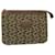 Céline CELINE Clutch Bag Canvas Brown Auth th2018 Cloth  ref.459841