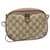 GUCCI Web Sherry Line GG Canvas Shoulder Bag Beige Red Green Auth th2024  ref.459873