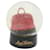 LOUIS VUITTON Alma Snow Globe Dome Red LV Auth st089 Veau façon poulain Rouge  ref.460685