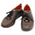 LOUIS VUITTON Sneakers Pelle Marrone LV Auth 26691  ref.460901