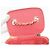 Borsa a tracolla con catena Vanity CHANEL rosa canapa CC Auth knn023 - vista 19