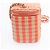 Borsa a tracolla con catena Vanity CHANEL rosa canapa CC Auth knn023 - vista 3